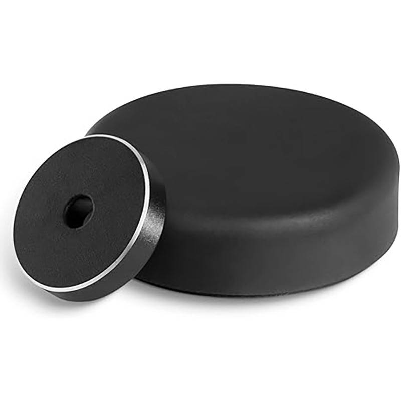 Saiyin Drehkreuz-Laststabilisator mit Aluminiumadapter für 45 U/min und niedrigem Profil, geeignet für Staubdeckel, passend für 7-Zoll-Vinylplatten oder LP-Player (ca. 17,8 cm)